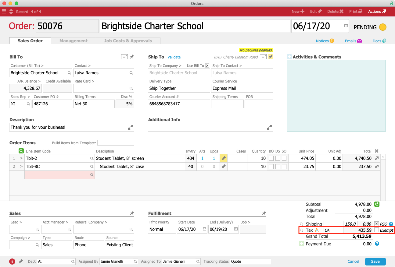 BCS Order Annotated